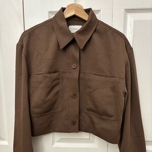 Wilfred Chocolate Utility Jacket